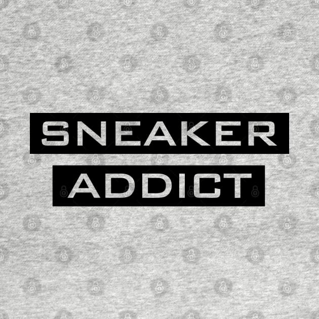 Sneaker Addict Strips blk by Tee4daily